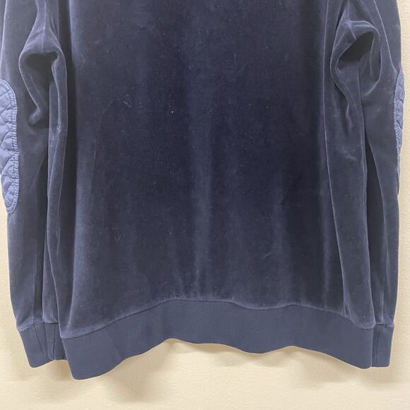 Vtg Y2K Sean John Track Jacket 90s Hip Hop Full Zip Elbow Patch Mock Neck 3XL - Picture 7 of 8